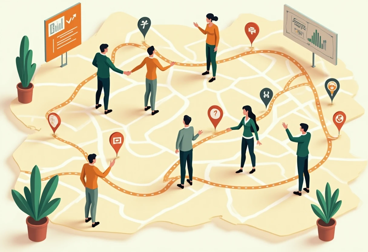 Mapa de oportunidades de emprego