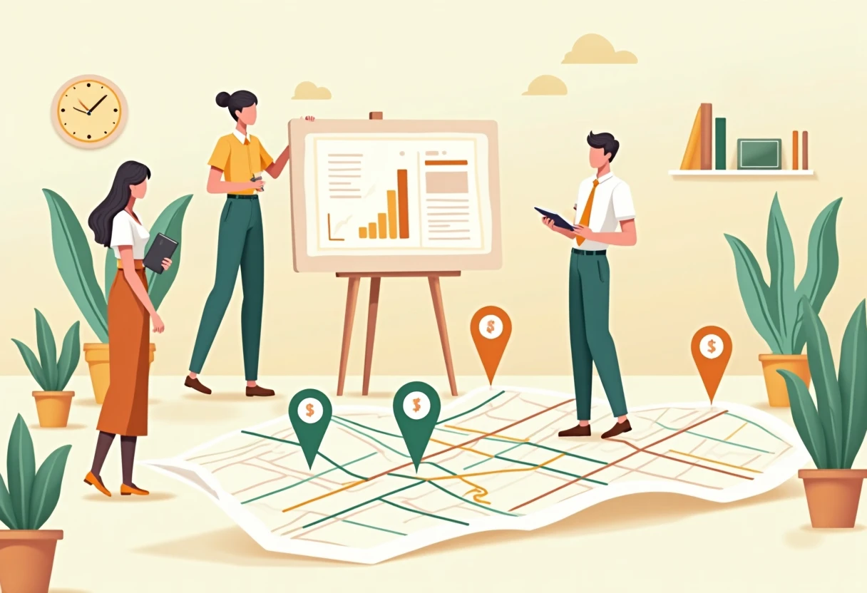 Mapa de oportunidades en el sector administrativo