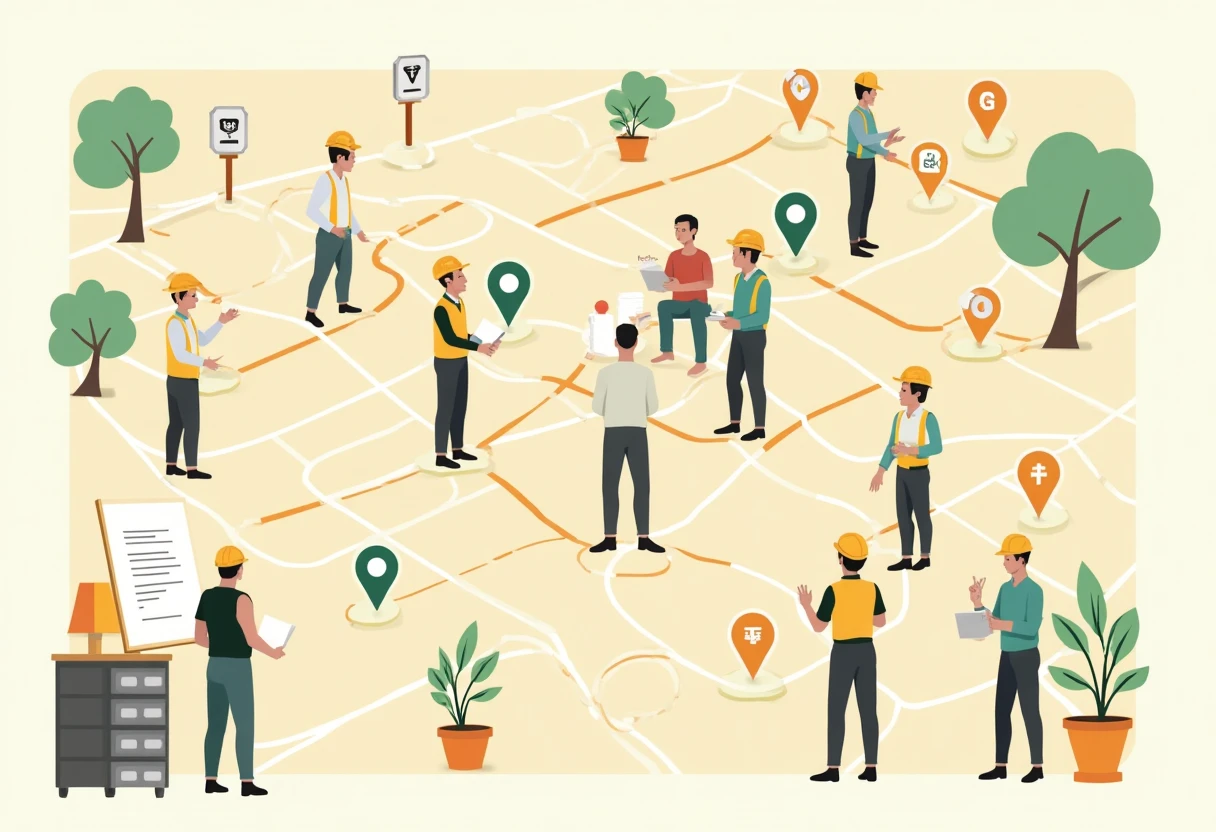 Navigare tra le offerte di lavoro nei cantieri