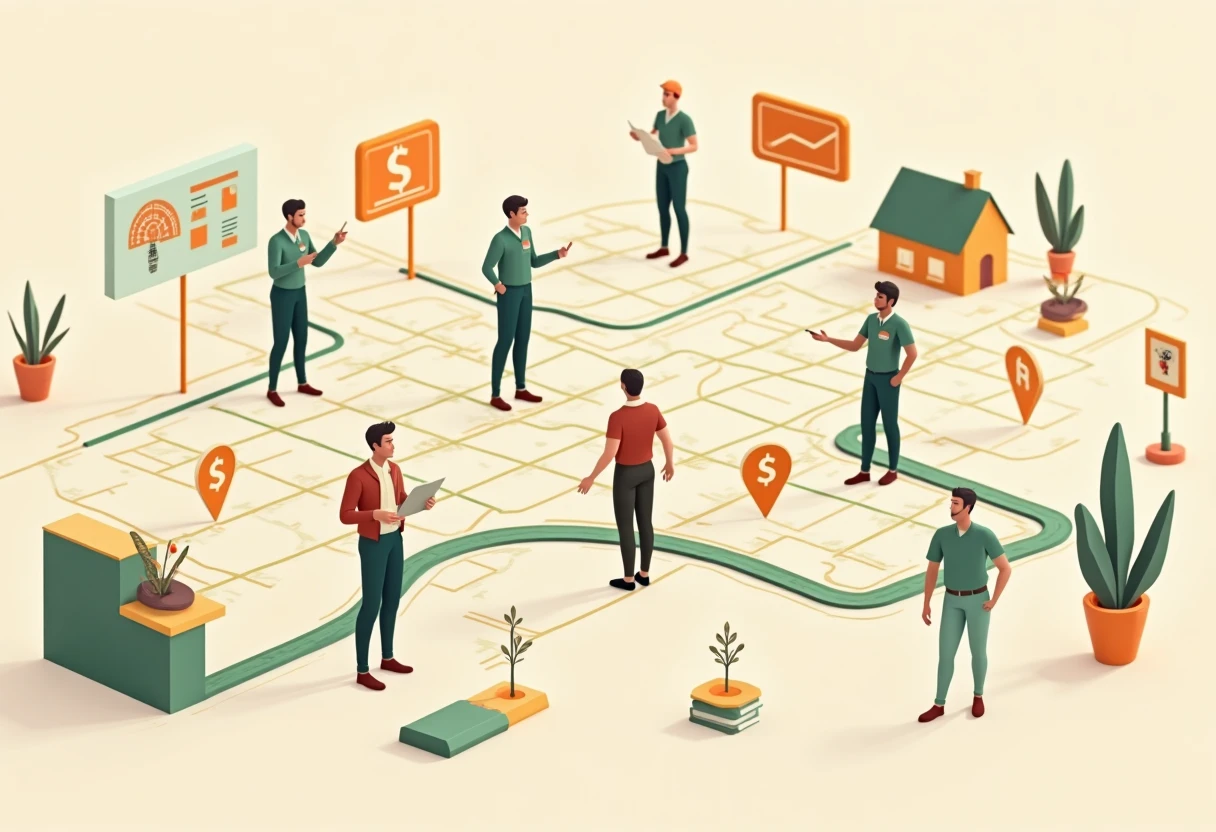 Customer service focus in sales