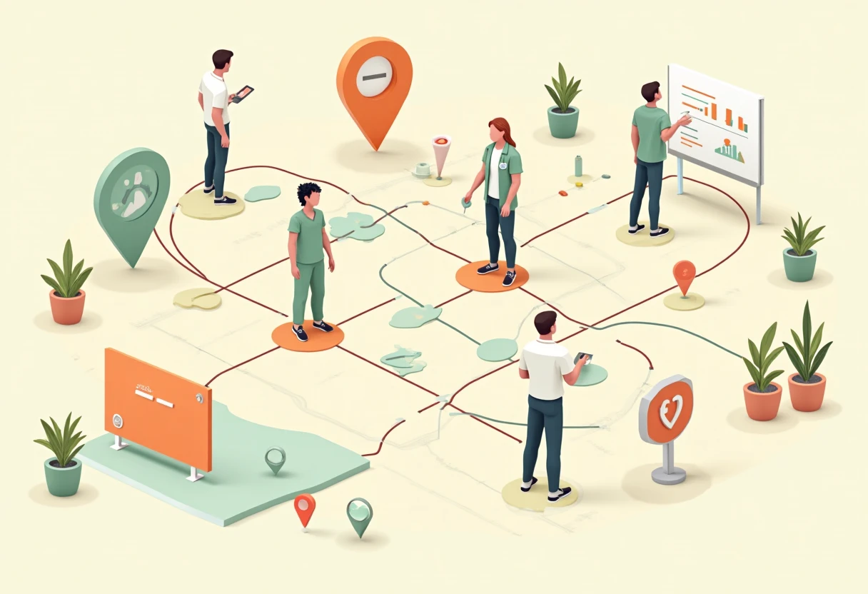 Entry-level healthcare job routes