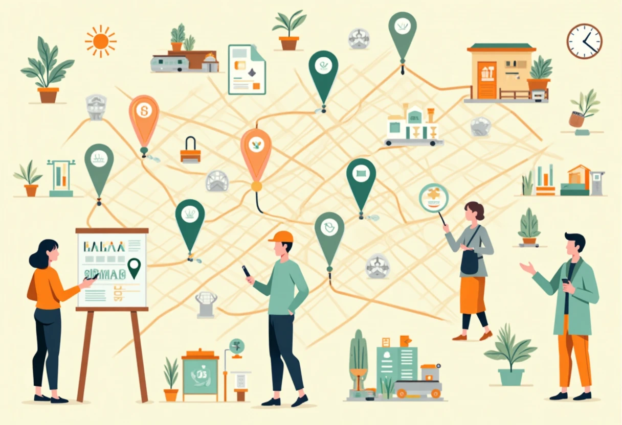 Routekaart van verkoop- en retailbanen